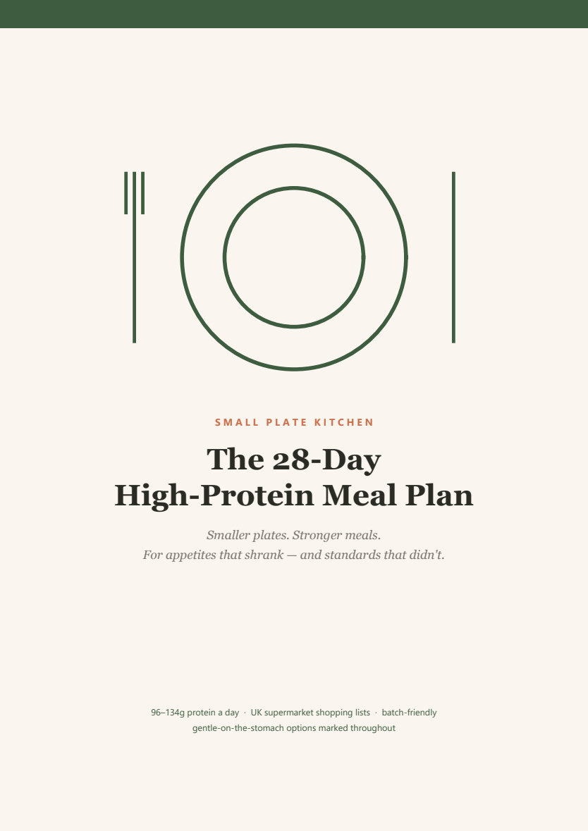 The 28-Day High-Protein Meal Plan book cover
